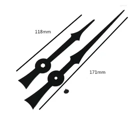 Klokken accessoires 10 sets 28 mm askarts klokbewegingsmechanisme met metalen haak DIY reparatie Reparatie Onderdelen Stijl 55 x 16 mm