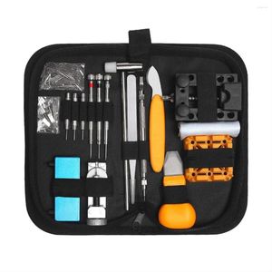 Kit d'outils de réparation de montres, accessoires d'horloges 168 pièces/ensemble, barre à ressort professionnelle Portable, jeu de broches de liaison de bande de batterie