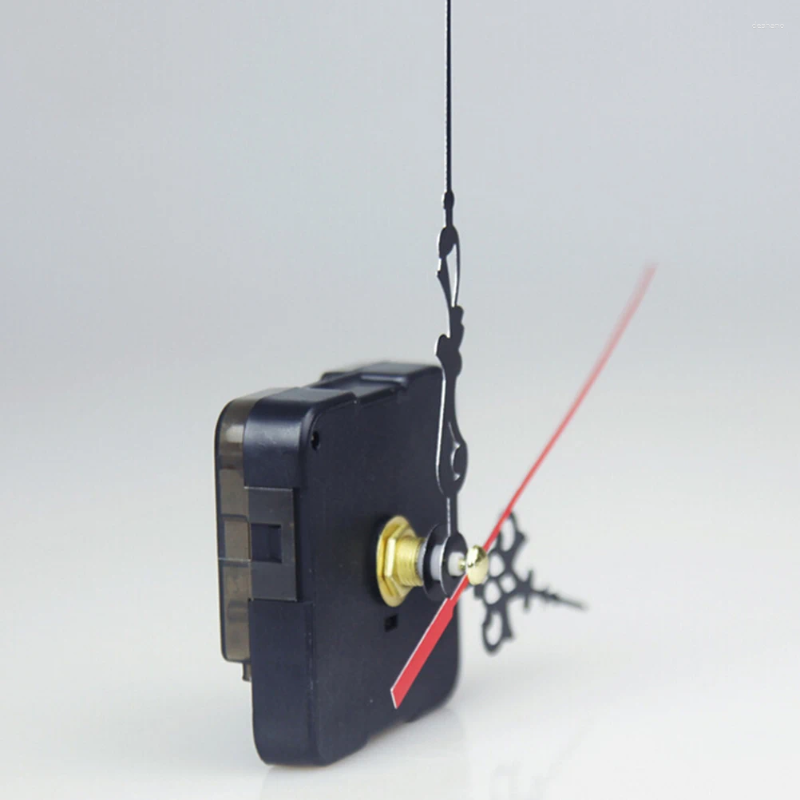 Accessori per orologi 1PC Meccanismo di movimento dell'orologio al quarzo fai-da-te Set di kit di riparazione lancette rosse con mandrino lungo 52mm X 55mm 17mm