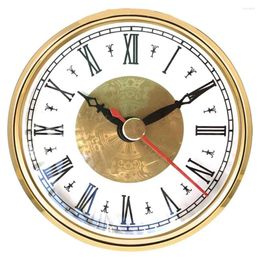 Horloges Accessoires 80 mm Mouvement de quartz d'horloge Round pour la tête INSERT