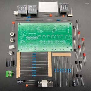 Accessoires Clocks AT89C2051 DC5V-12V 6 bits LED numérique kits d'horloge électronique