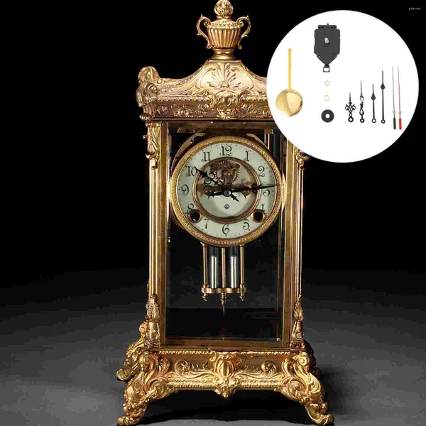 Accesorios de relojes Mecanismo de cuarzo de movimiento de relojes de Chime Dígale a los kits de tiempo para el trabajo de plástico de bricolaje