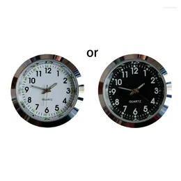 Accessoires Clocks Classic-Quartz Remplacement La tête de l'horloge inserte les numéros arabes Réparation de mécanisme pour les femmes Men