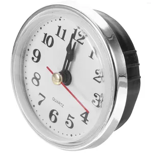Horloges Accessoires Horloge Motor Motor Remplacement Face Vintage Insert petit avec faces de mouvement pour les inserts en plastique artisanal