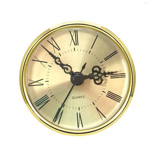 Accessoires horloges insert la colorne dorée bricolage de mécanisme classique de réparation miniature ajustement