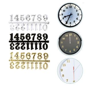 Horloges Accessoires Numéros d'horloge Numéro numérique Kit de bricolage Mur de remplacement arabe