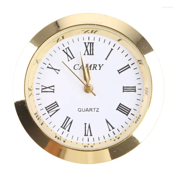 Accessoires d'horloges, mouvement à Quartz rond pour insertion de tête, artisanat classique pour femmes et hommes portant une montre, fournitures de pièces de rechange