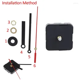 Relojes accesorios decoración del hogar mecanismo de reloj de pared barrer al gran torque mecanizar la máquina de cuarzo brazos de bricolaje