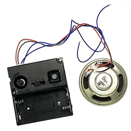 Horloges Accessoires Music Box avec une batterie de corne Mélodie de bricolage Kits d'horloge Improvement de maison
