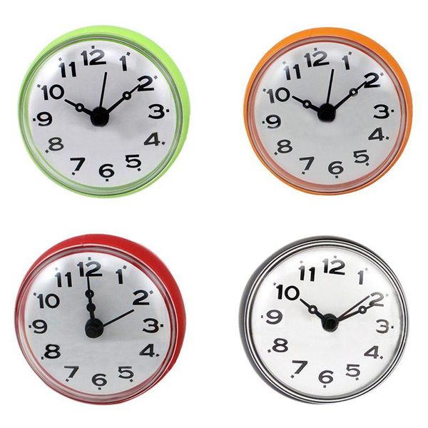 Horloges Accessoires Autres 7 cm Étanche Cuisine Salle De Bains Douche Horloge Ventouse Ventouse Mur