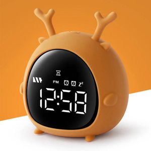 Relojes Accesorios Otro Despertador Niños Niños Niños Dormir Junto a la Cama Despertador Digital Temperatura Posponer Temporizador para Dormitorio/Mesa/Escritorio