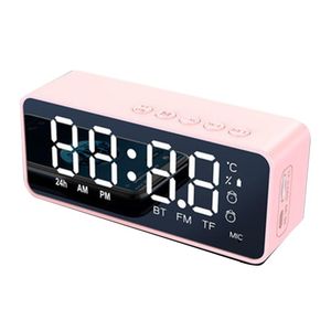 Clocks Accessories Other & Household Desktop LED Display Player Digital Alarm Clock FM Radio Portable USB Rechargeable Temperature With Wire