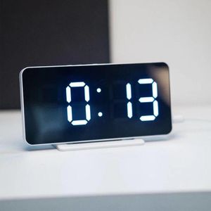 Clocks Accessories Other & Silent Alarm Clock For Bedroom Digital Night Led Luminous Desk Decor Budzik Elektroniczny BG50AC