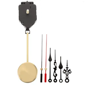 Accessoires d'horloges, pendule, pièces de mouvement, moteur de remplacement, mains, mécanisme mural, Kit de bricolage en plastique