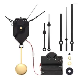 Horloges Accessoires Pendule Trigger Mouvement Horloge Motion Music Box Boîte avec 3 paires de bsfais de goutte DRAIS