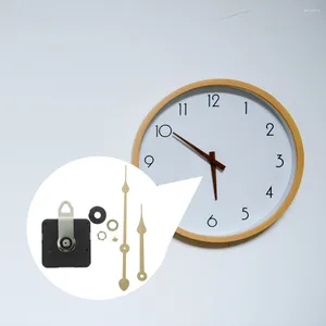 Klokken accessoires stille tafel klokbeweging 12-15 cm klein diy ambacht hanging horloge (8-024 gouden seconden) muuronderdelen plastic kit