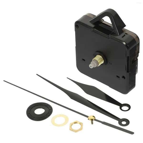 Accessoires d'horloges Mécanisme de mouvement d'horloge murale silencieuse avec kit de moteur de mains de pendule Réparation numérique Remplacement de composants de bricolage à couple élevé