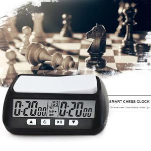 Klokken schaakklok bonuscompetitie uur meter bord game stopwatch count up down timer compact digital watch schaakklok digitaal