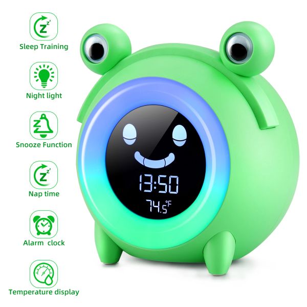 Horloges mignons animaux childal d'alarme alarme de sommeil