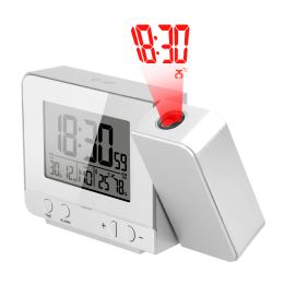 Relojes mesa de escritorio LED Reloj Proymed Clock Reloj Decoración del hogar Función Digital Función de inyección Temperatura interior Humedad
