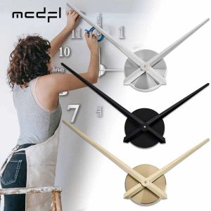 Klokken mcdfl diy grote wandklok metalen monteur accessoires modellen MOTOR Decorated Home Decor items met gratis verzending interieurontwerp