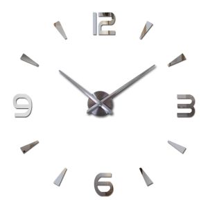 Horloges murales murales quartz watch reloj de paed moderne design grandes horloges décoratives européen autocollants acryliques salon klok horloge