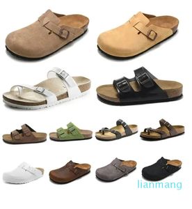 Sabots pantoufles Mayari Arizona tongs éraflures mules pour hommes femmes mode sabots en cuir daim chaussures plates sandales Clas