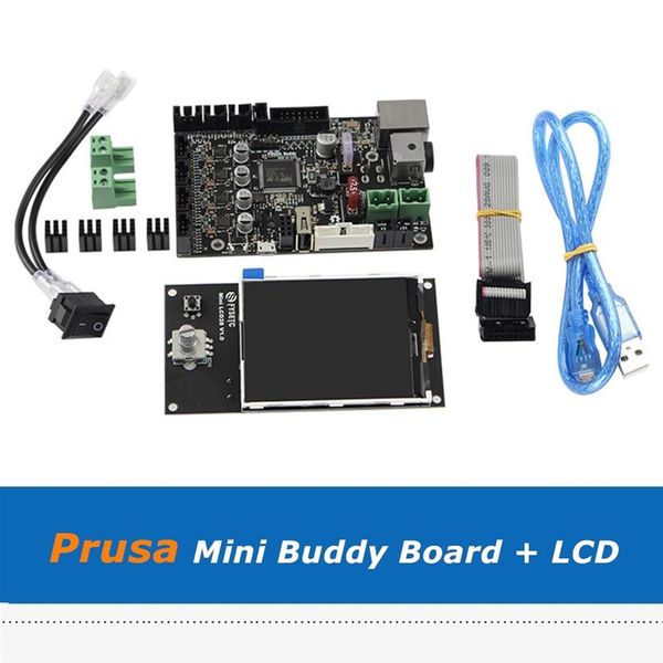 Clon Prusa Mini Buddy Control Board Integrated TMC2209 Driver Mini LCD28 LCD32 Pantalla para piezas de impresora 3D Mainboard280U