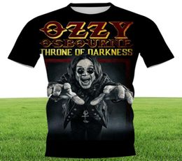 CLOOCL 3D TSHIRTS IMPRIMÉS LA SANGER ROCK OZZY OSBOURNE TOPS MENSEMENTS MENSEMENTS CONSUDANTS Personnalisés Slim à manches courtes Street Street Shir3452385