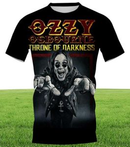 CLOOCL T-shirts imprimés en 3D chanteur de rock Ozzy Osbourne bricolage hauts hommes vêtements décontractés personnalisés mince à manches courtes Style de rue Shir2890206