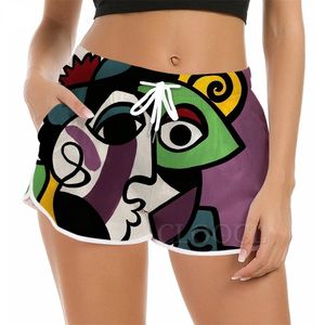 CLOOCL Mooie Polynesië Abstracte Kunst Shorts Vrouwen 3D Patroon Casual Shorts Hip Hop Stijl Streetwear Vrouwelijke Strand Shorts W220616