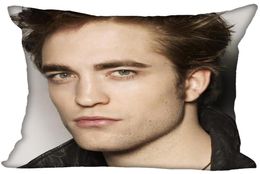 CLOOCL The Twilight Robert Pattinson Kussensloop 3D Grafisch Polyester Bedrukt Kussensloop Mode Grappige Rits Kussensloop Geboorteda7211713