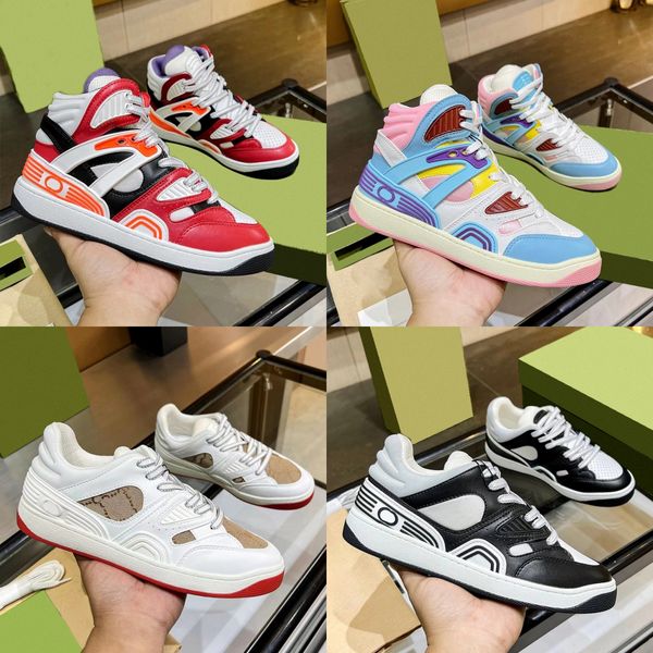 Closery Style Panier blanc vert haut haut violet orange bleu chaussures décontractées couleur Couleur de la cheville noire beige ebony gris red contraste concepteur entraîneur sneakers