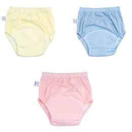 Doek Luiers 3 STUKS Snoep Kleuren geboren Trainingsbroek Zomer Baby Shorts Wasbare Jongen Meisjes Doek Luiers Herbruikbare Luiers Zuigeling Slipje 230628