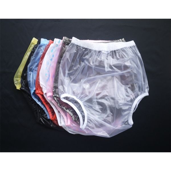 Couches lavables ABDL Haian Pantalon en plastique à enfiler pour incontinence adulte 230613