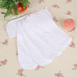 Pañales de tela Material de toalla de algodón de algodón de bebé de doble capa Agua de pañal en espesas que absorben y separan la orina de la orina 32x12 cm