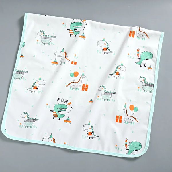 Couches en tissu bébé couche-culotte changeant les feuilles de couverture de tapis d'urine pour les enfants drap de lit imperméable 100*150 CM 231006