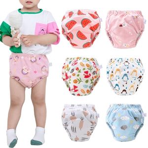 Cloth Diapers Baby Reusable Diapers Panties Potty Training Pants For Children Ecological Cloth Diaper Washable Toilet Toddler Kid Cotton Nappy 220927