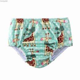 Couches lavables Babyland bébé piscine couche 1 PC couches lavables imperméables maillots de bain pour enfants piscine pantalon natation ajustement pour bébé 0-2 ans L231016