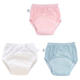 Pañales de tela Colores del caramelo nacidos Pantalones de entrenamiento Pantalones cortos de verano para bebés Lavable Niño Niñas Pañales de tela Pañales reutilizables Bragas infantiles 220927