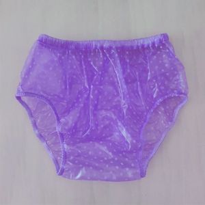 Cloth Diapers Dot Reusable Adult Nappy Coat Soft Plastic Waterproof PVC Incontinence Pants Diaper Transparent 230628