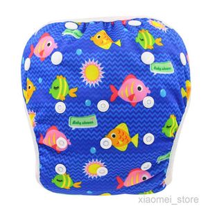 Pañales de tela Ohbabyka Pañales de natación para bebés Pañales de tela ajustables para nadar Pantalón impermeable para piscina Pañales para bebés Pañales reutilizables CubiertaHKD230701