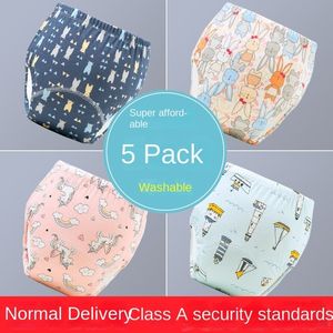 Cloth Diapers Reusable Elinfant Ecological Baby Diaper Training Pants Waterproof Washable Cotton Cleanliness Learning Panties Breathable Cloth 230613