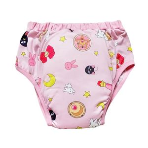 Couches lavables imperméables Adt bébé pantalons de formation DDLG couches réutilisables couches Aloth couche-culotte sous-vêtements pour garçon fille 240328 Drop D Otjwl