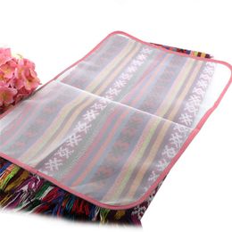 Doek beschermende persmesh isolatie strijkplank mat dekking tegen dringende kussen mini ijzer willekeurige kleuren 409 d3