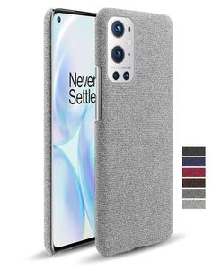 Doek Textuur Fit Cover Voor OnePlus 9 Pro 9E 8T 6T 5T 6 5 Luxe Febric antislip Case Voor Een Plus 8 7 7T Pro Nord N100 N10 5G6181159