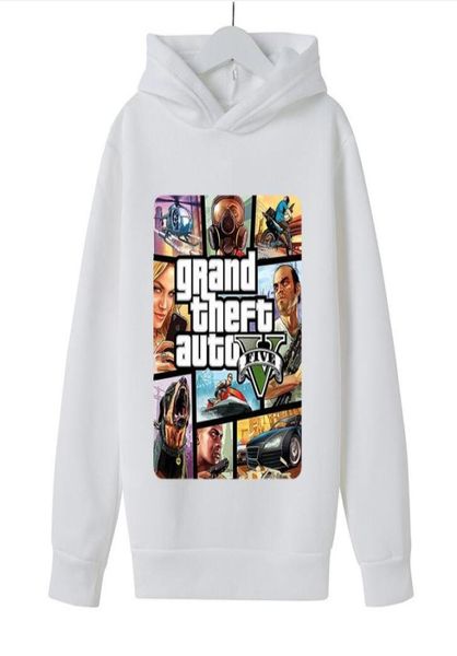 Ropa para adolescentes Ropa para niños GTA 5 sudaderas con capucha de algodón Chaqueta estilo callejero de manga larga Sudadera unisex para niños Niñas Pullo8643031