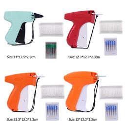 Kledingkleedprijs Label Tagging Gun 5 Naalden 1000 Berks Labeller Machine Plastic Sticker Sewing Tools