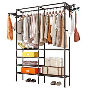 Kleding Hanger Jak Rack Vloer Storage Kledingkast Kleding Drogen Rekken Porte Manteau Kledingrek Perchero de Pie 220216