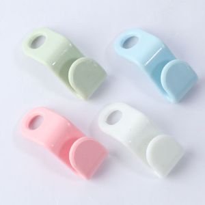 Colgador de ropa Conector Gancho Azul Verde Rosa Blanco Organizador multicapa Clips colgantes resistentes para bolsas de ropa Cinturones DH9886